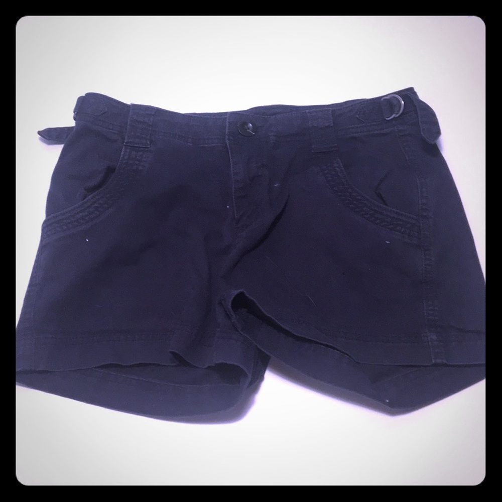 athleta navy shorts